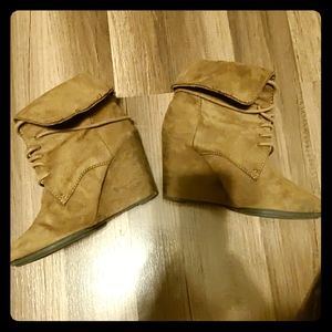 FIoni Lace Up Wedges